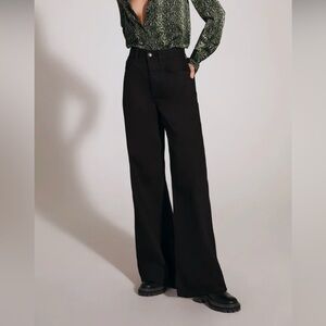 Favorite Daughter Masha Black Denim Jeans NWT!